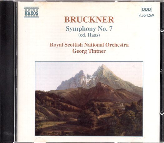 ブルックナー：交響曲第７番/ティントナー指揮の画像1