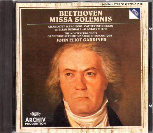 ベートーヴェン：ミサ・ソレムニス/ガーディナー指揮の画像1