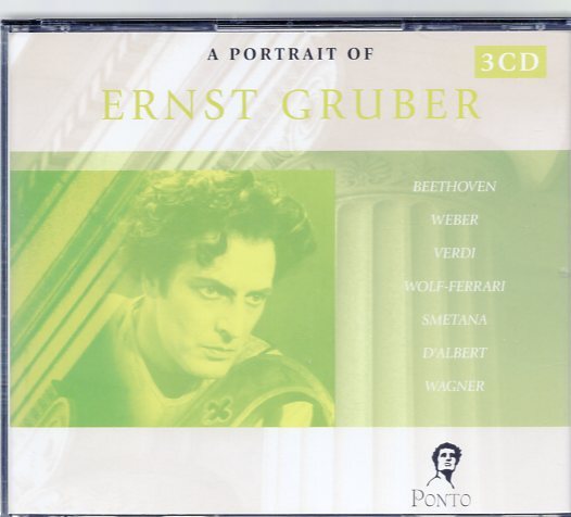 A PoRTORAIT OF ERNST GRUBER /ベートーヴェン：「フィデリオ」、他【3CD】の画像1