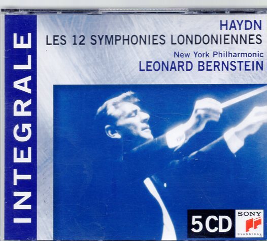 ハイドン：12曲のロンドン交響曲集/バーンスタイン指揮、ニューヨーク・フィル【5CD】の画像1