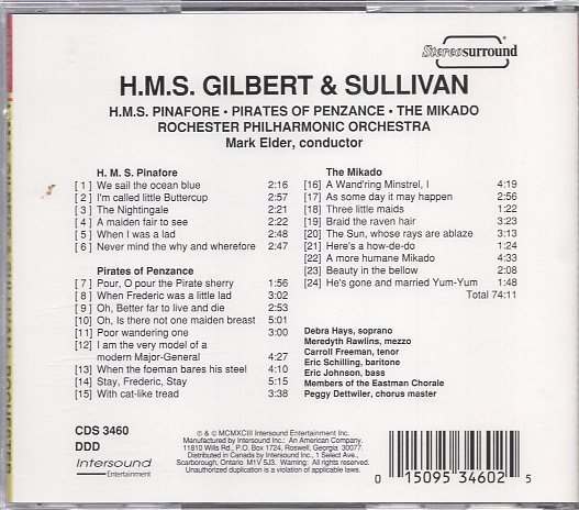 H.M.S. GILBERT & SULLIVAN ROCHESTERの画像2