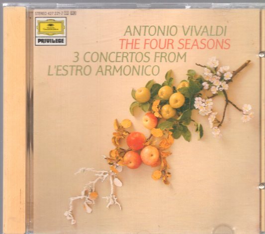 旧西独プレス ヴィヴァルディ：the Four Seasons/3 Concertos From L Estro Armonico の画像1