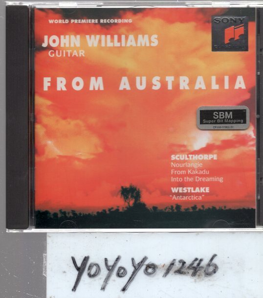 OL926 FROM AUSTRALIA・JOHN WILLIAMS/ウィリアムズの画像1