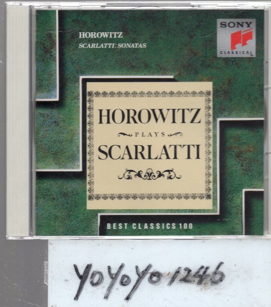 スカルラッティ：ソナタ集/ホロヴィッツの画像1