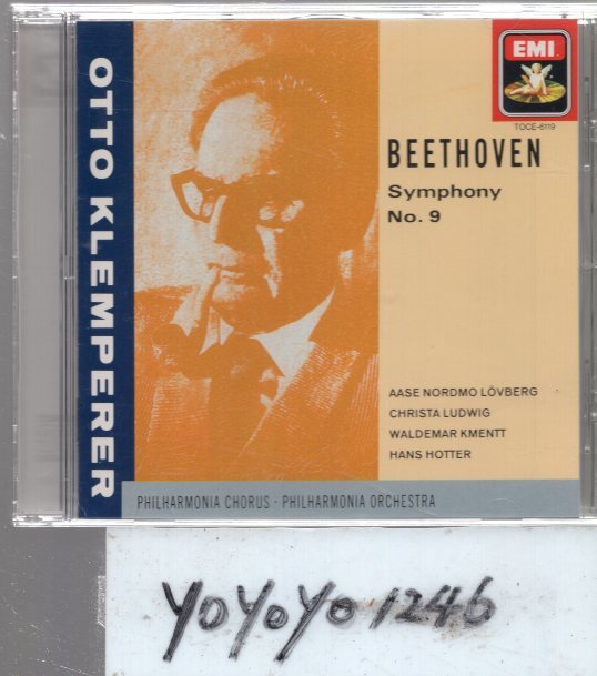 ベートーヴェン：交響曲第9番「合唱」/クレンペラー_画像1
