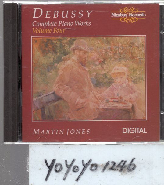 OL808 ドビュッシー：COMPLETE ピアノ作品集Vol4/MARTIN JONESの画像1
