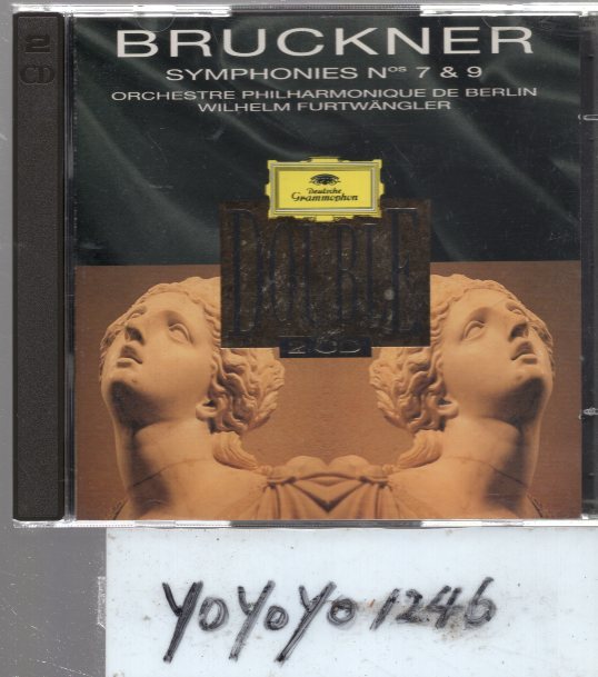 a331 ブルックナー：交響曲第7番&第9番/フルトヴェングラー(2CD)の画像1