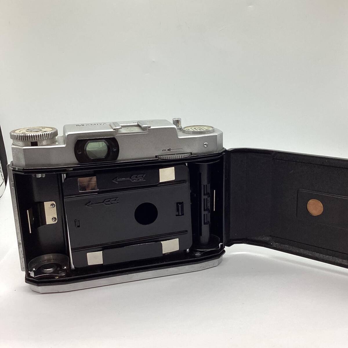 【23312】MAMIYA-6 マミヤ SEKOR 蛇腹カメラ フィルムカメラ 中判カメラ ケース付き　動作未確認 ジャンク 中古 二次流通品_画像7