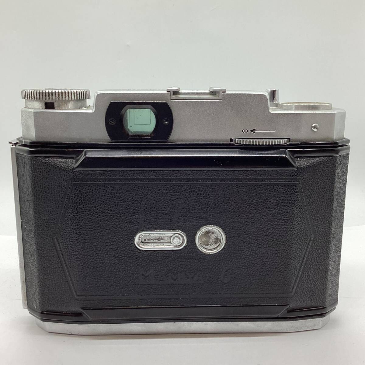 【23312】MAMIYA-6 マミヤ SEKOR 蛇腹カメラ フィルムカメラ 中判カメラ ケース付き　動作未確認 ジャンク 中古 二次流通品_画像6