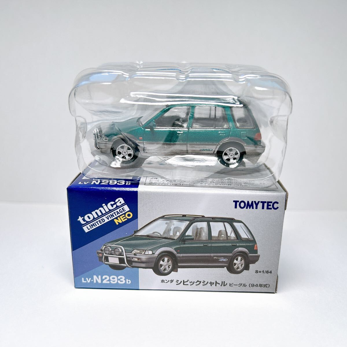  Tomica Limited Vintage Neo Honda Civic Shuttle Beagle (94 year )LV-N293b