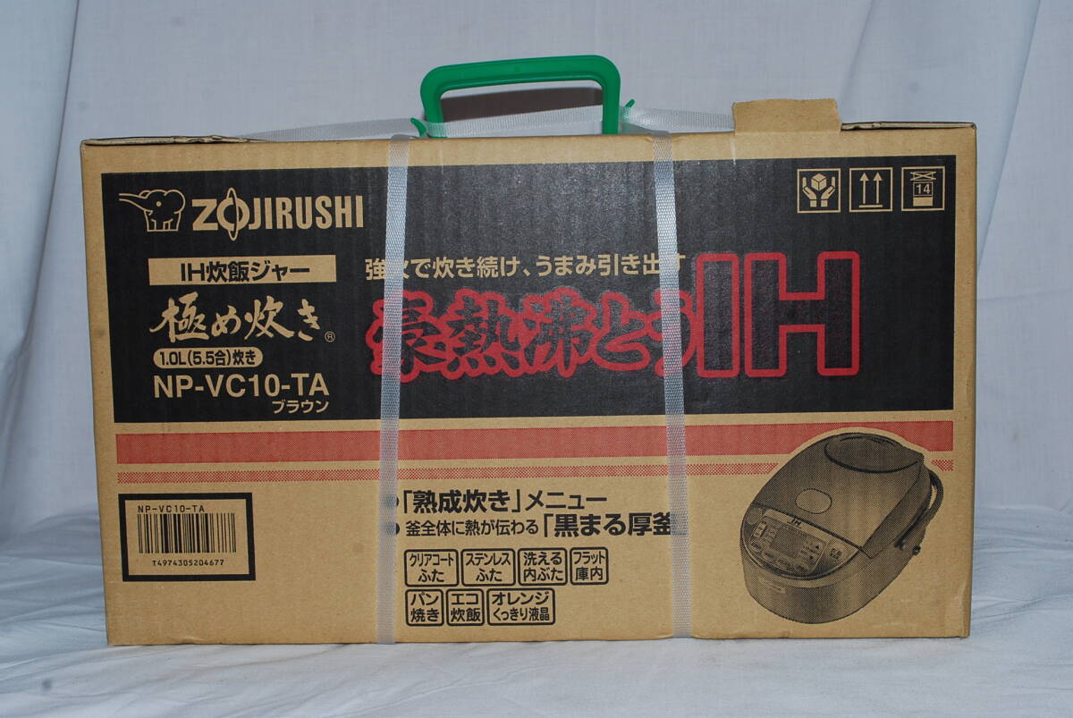  нераспечатанный текущее состояние товар ZOJIRUSHI доводить до крайности ..IH..ja-NP-VC10-TA IH рисоварка Zojirushi 