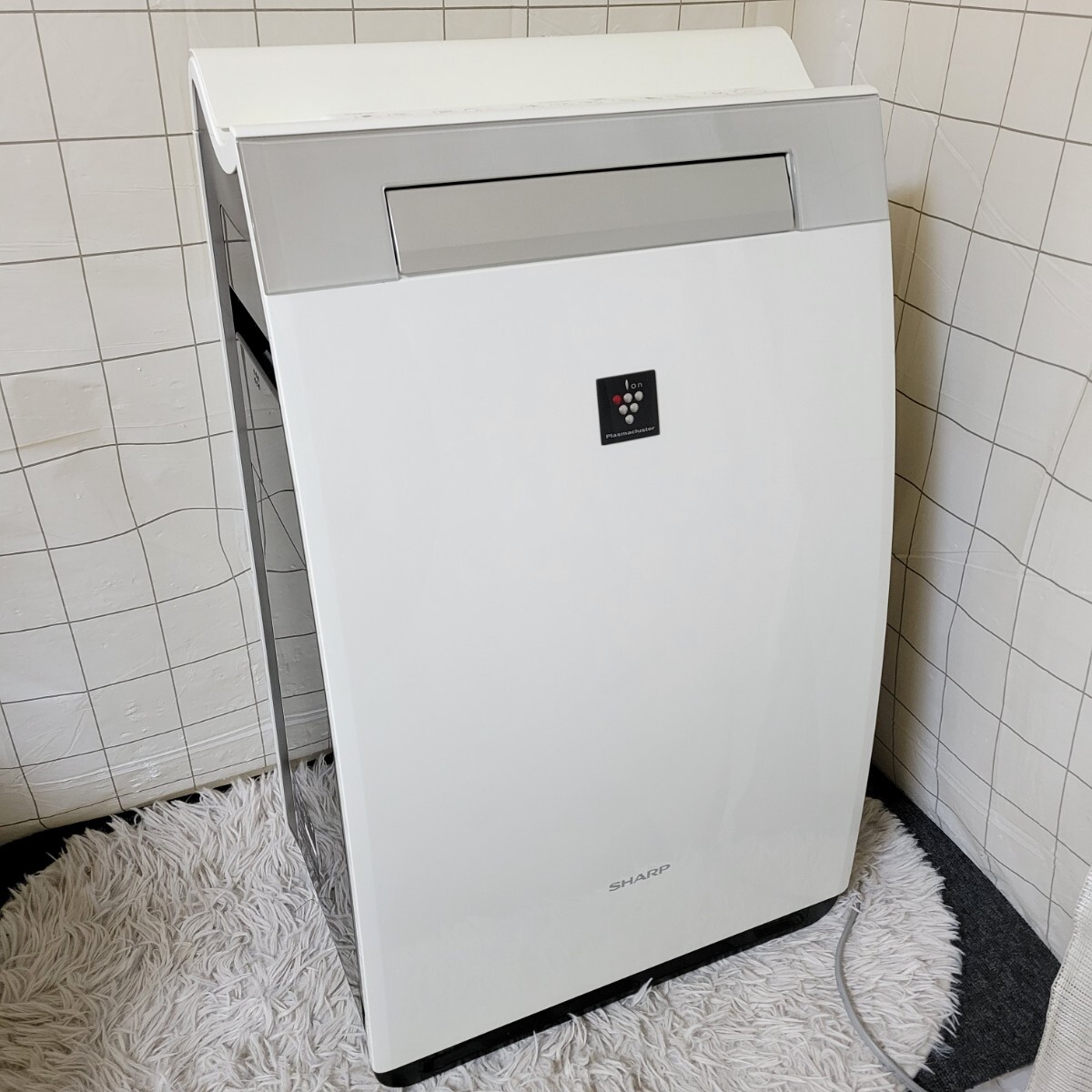 【2018年製】加湿空気清浄機SHARP KI-H75YX-W ユニットワケあり