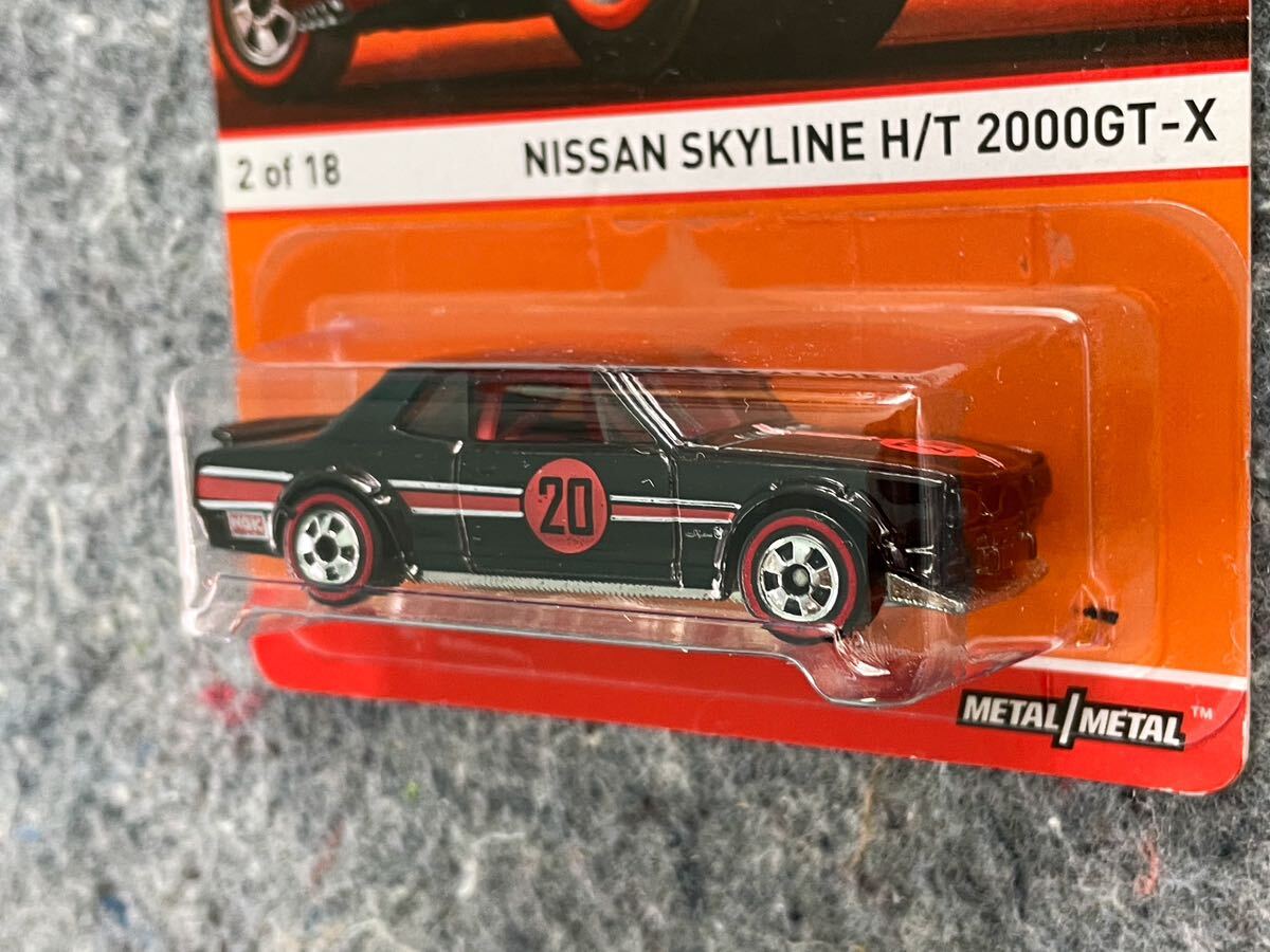 Hot Wheels 2015 Heritage Redline Nissan Skyline H/T 2000GT-X ホットウィール ヘリテージ レッドライン 日産 スカイライン ハコスカ_画像2