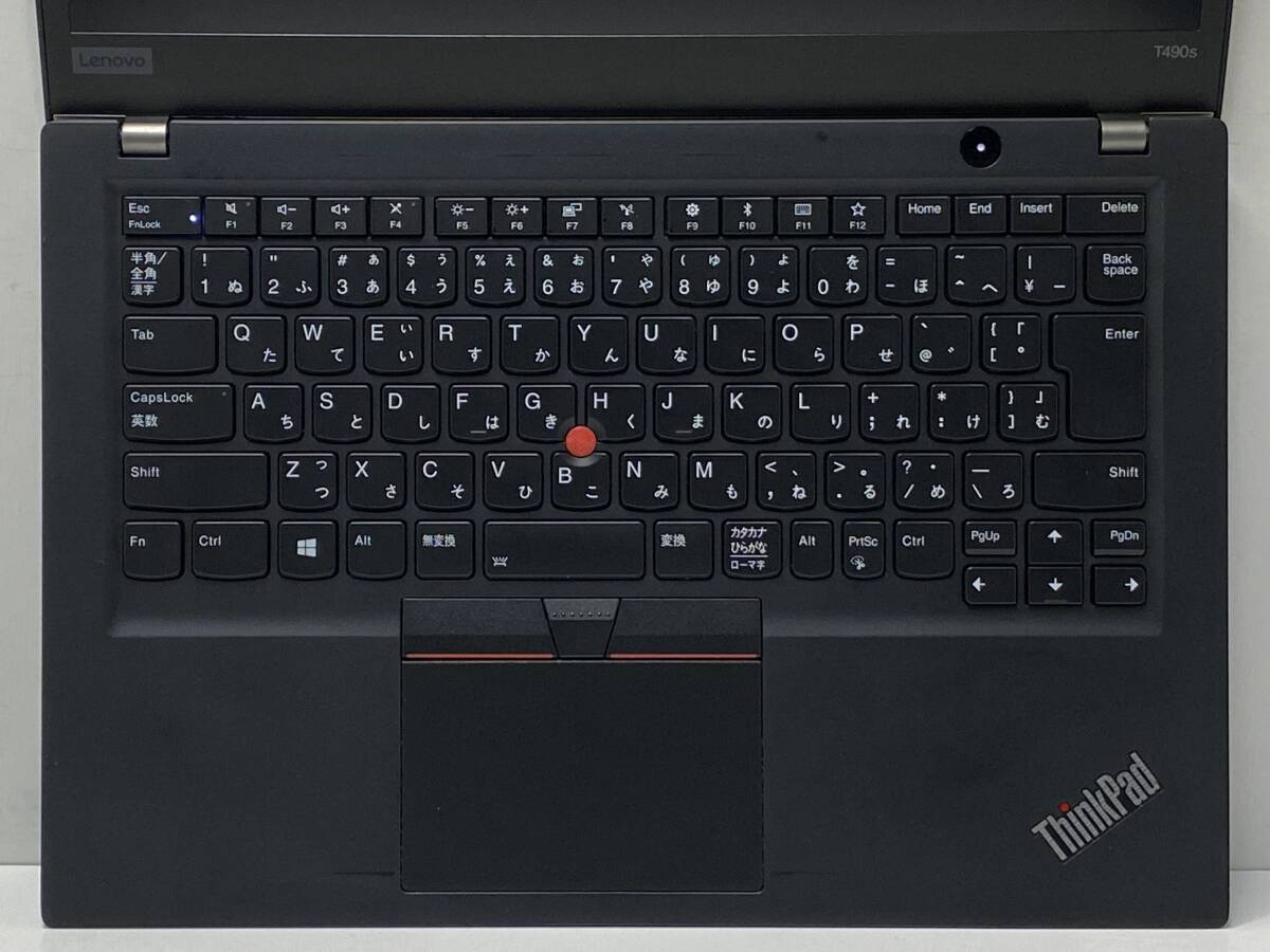 ★第8世代Corei7 NVMe1TB 32GB ThinkPad T490s Core i7 8665U 1.9GHz/32GB/NVMe1TB/WiFi/WebCam/14.0FHD IPS 4843h_画像9