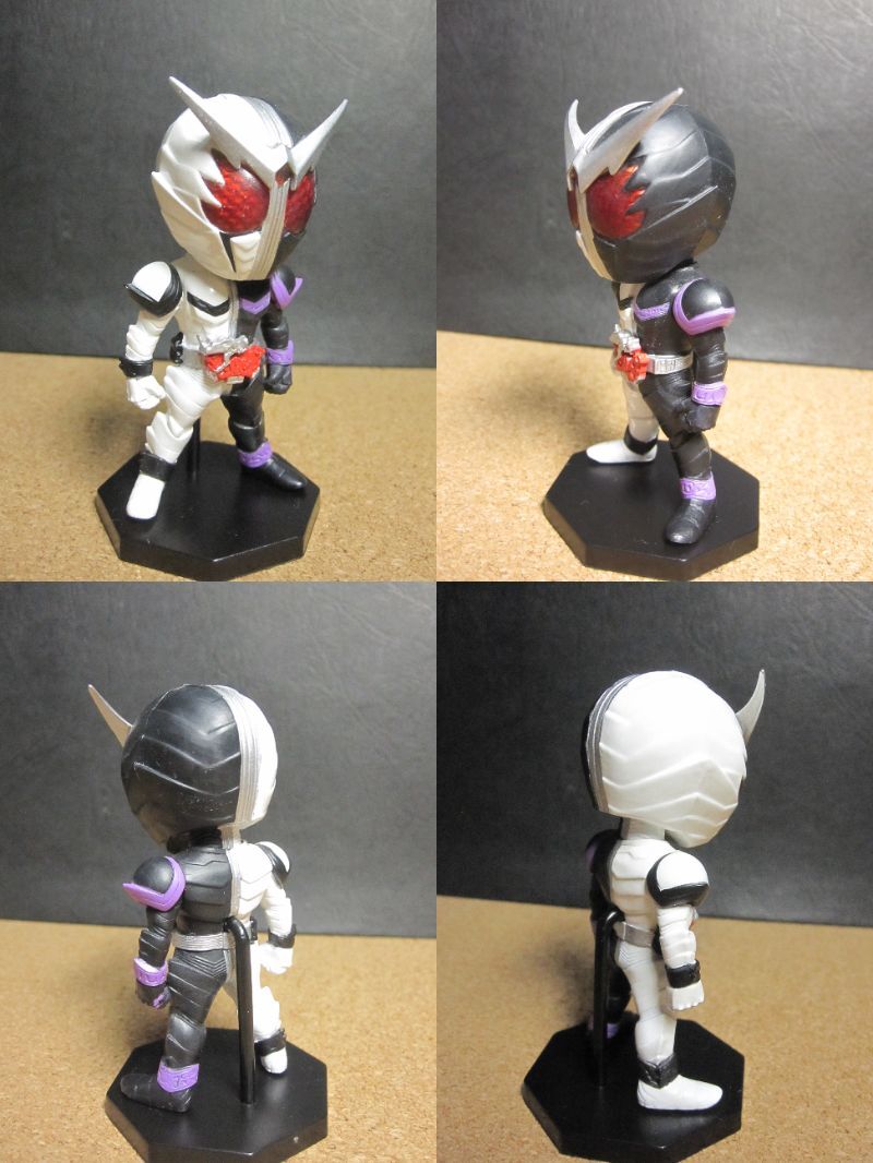 ☆仮面ライダーダブル ファングジョーカー２種セット：フィギュア☆DEFORME-XとWCF☆一番くじ、ワールドコレクタブルフィギュア☆の画像3