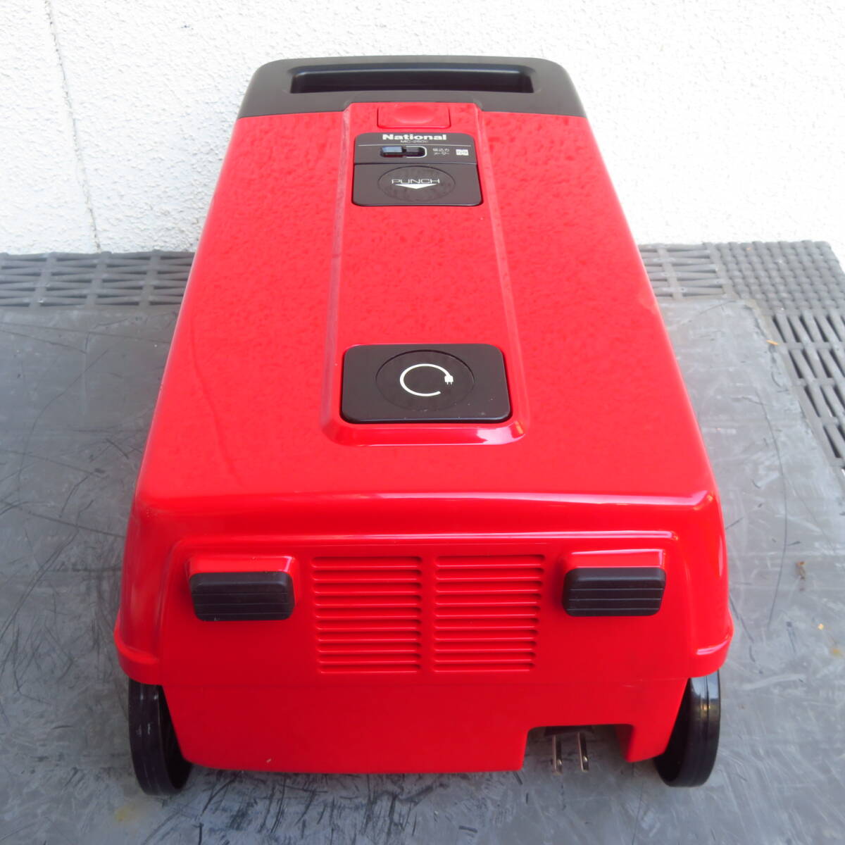 未使用 昭和レトロ デッドストック National ナショナル掃除機 キャニスター MC-250C 1982年製 床移動形 松下電気産業 共箱 説明書付 希少の画像6