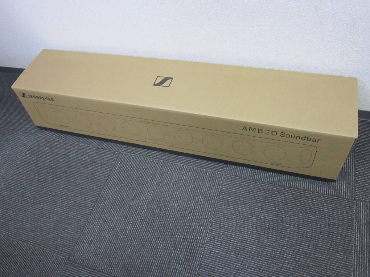 (5993) Sennheiser ゼンハイザー AMBEO Soundbar Max SB01-JP 5.1.4ch サウンドバー ARC eARC Bluetooth_画像1