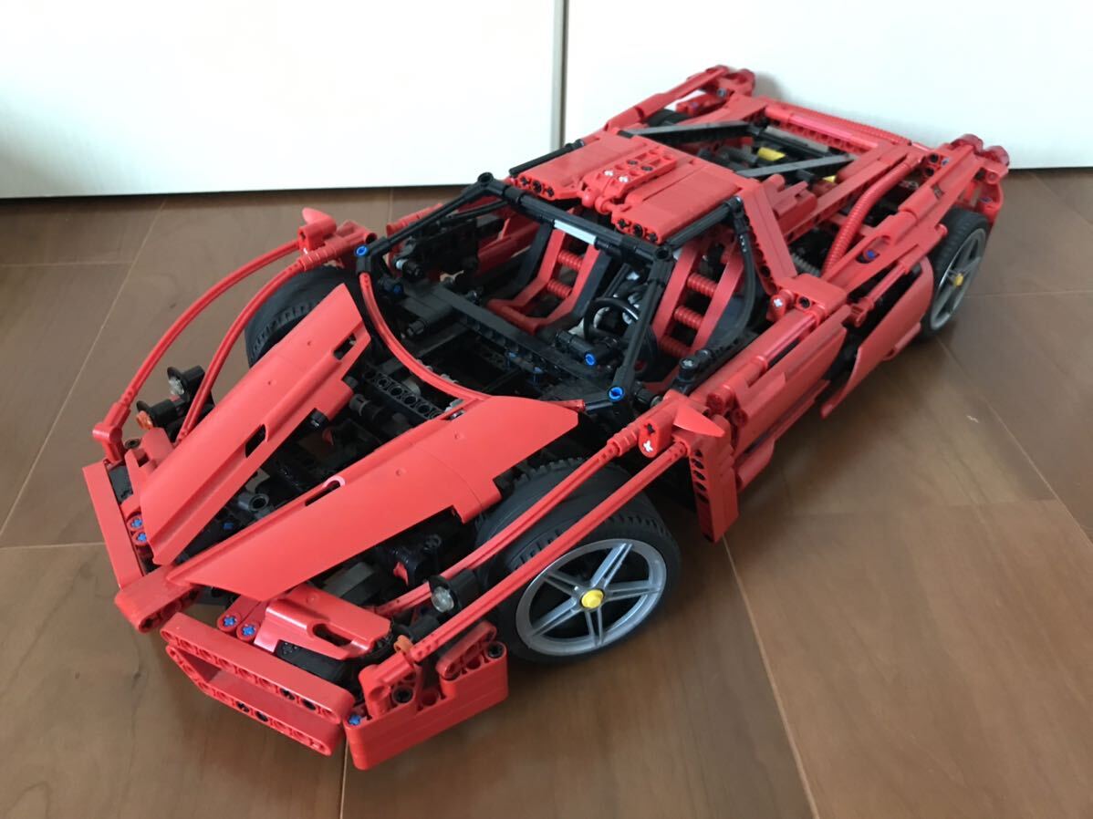 レゴ LEGO 2005年 8653 エンツォフェラーリ Enzo Ferrari 1:10 テクニック TECHNIC ジャンク　まとめて取引き可　大量出品中_画像2