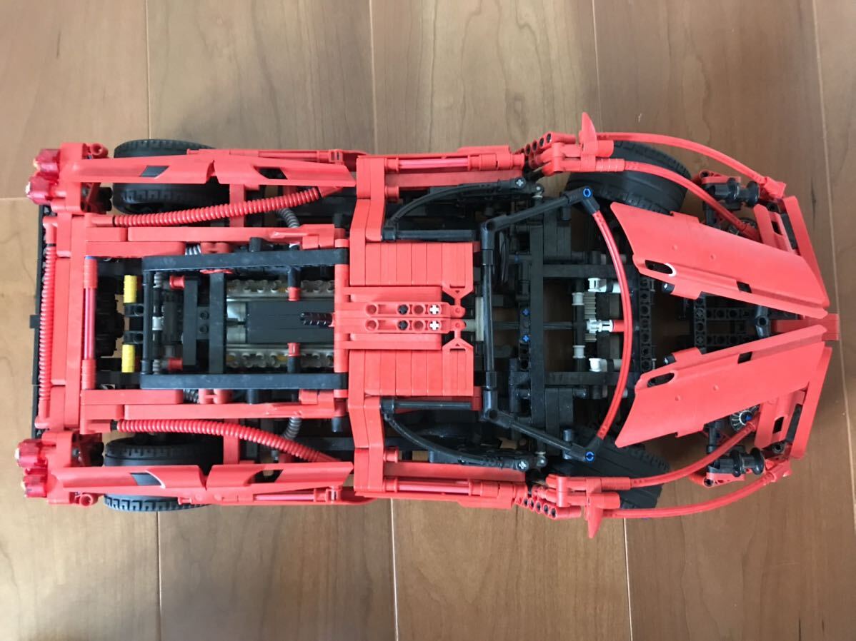 レゴ LEGO 2005年 8653 エンツォフェラーリ Enzo Ferrari 1:10 テクニック TECHNIC ジャンク　まとめて取引き可　大量出品中_画像6