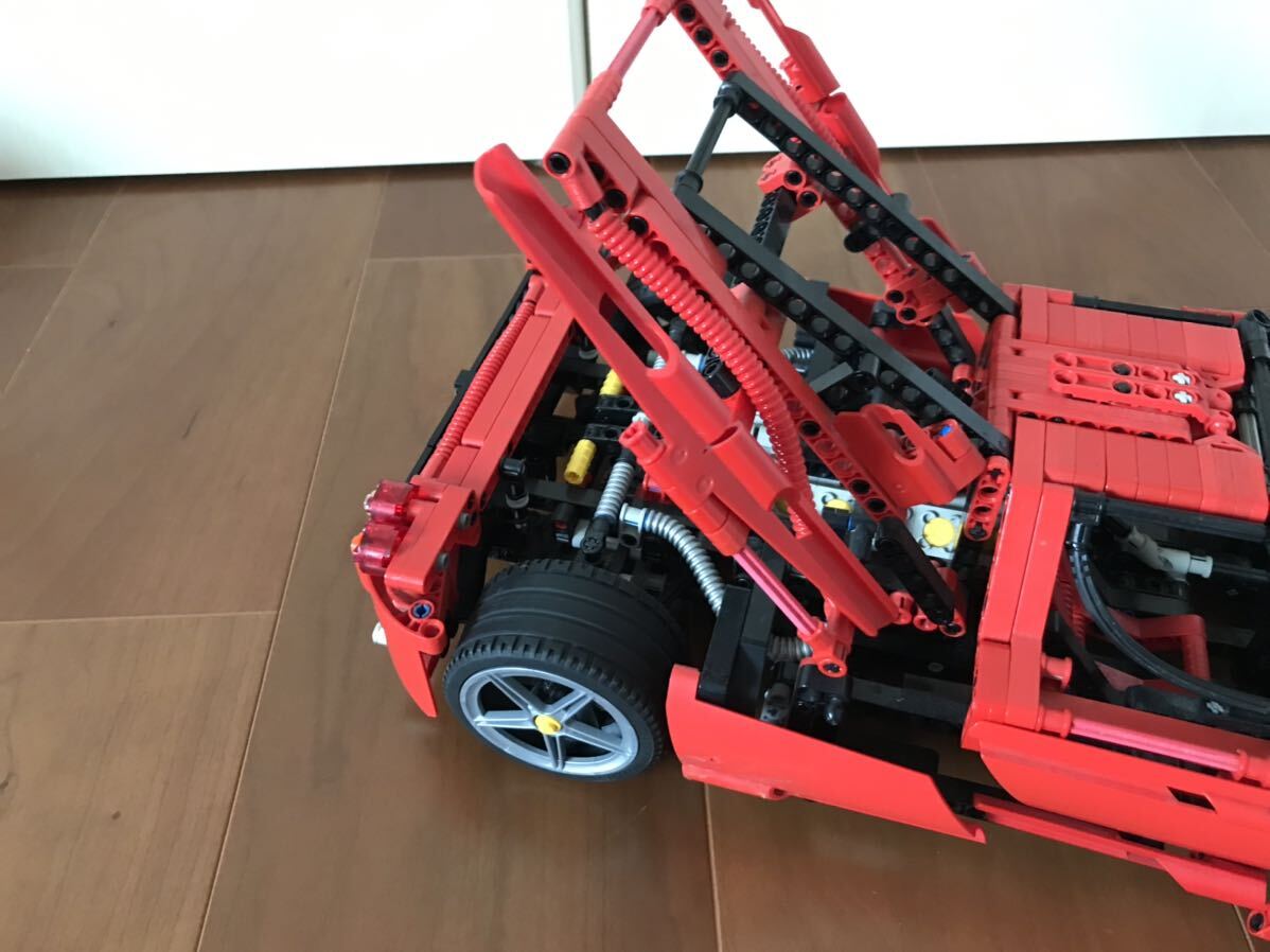 レゴ LEGO 2005年 8653 エンツォフェラーリ Enzo Ferrari 1:10 テクニック TECHNIC ジャンク　まとめて取引き可　大量出品中_画像8