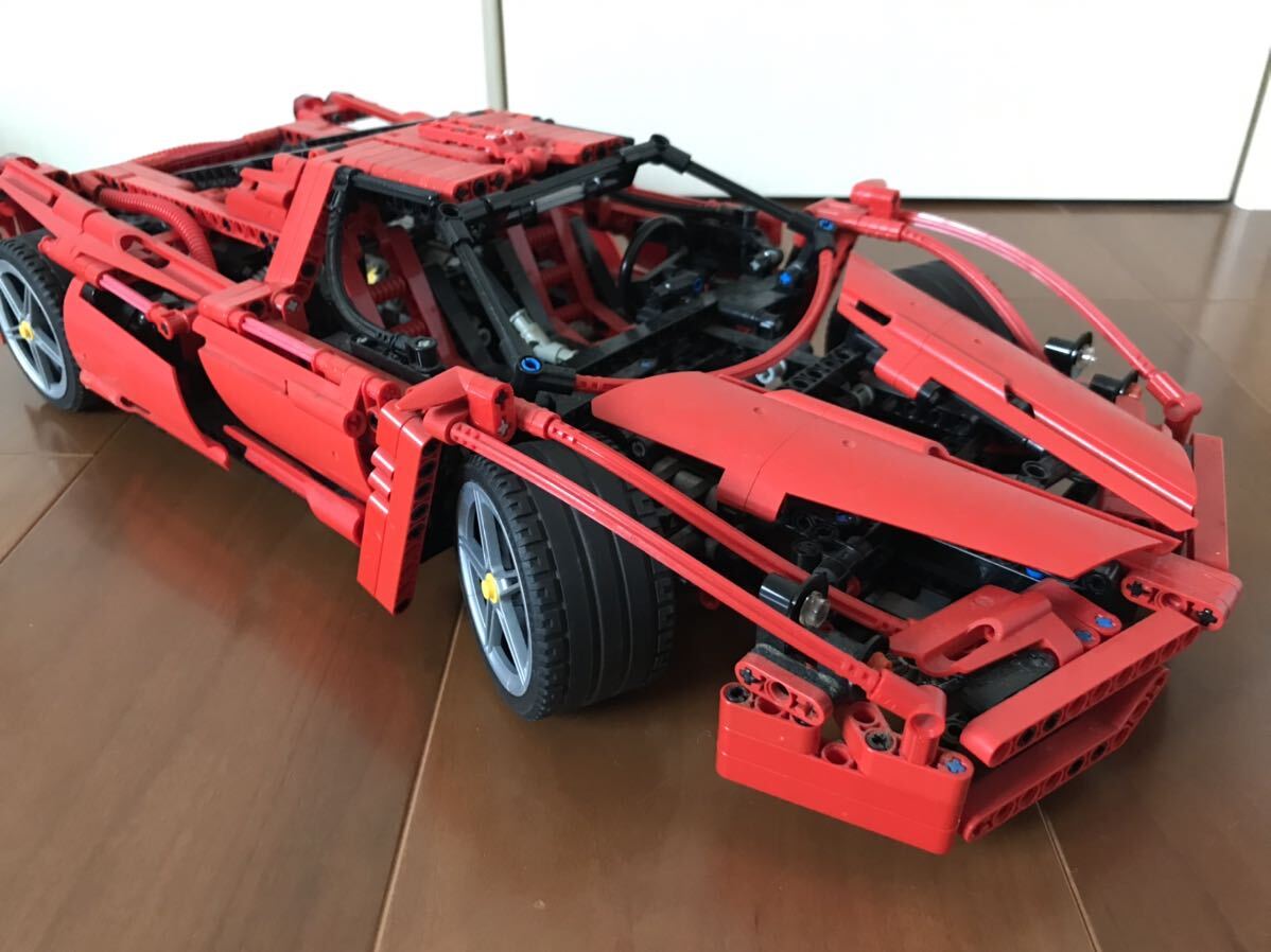 レゴ LEGO 2005年 8653 エンツォフェラーリ Enzo Ferrari 1:10 テクニック TECHNIC ジャンク　まとめて取引き可　大量出品中_画像5