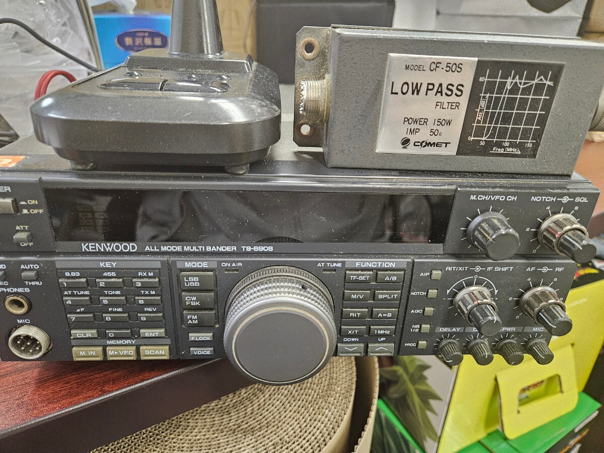  control number M26 amateur radio machine KENWOOD Kenwood TS-690S CF-50S AM-508 present condition goods operation not yet verification 