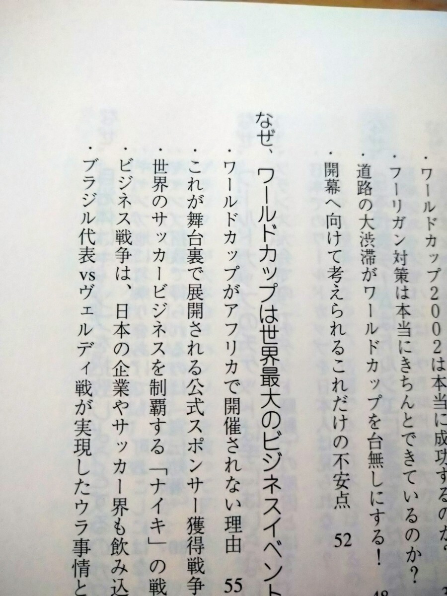 初版　ワールドカップ「なぜ」の真実 ファビオ・ミシェル／著　ゴマブックス株式会社　図書館廃棄本_画像3