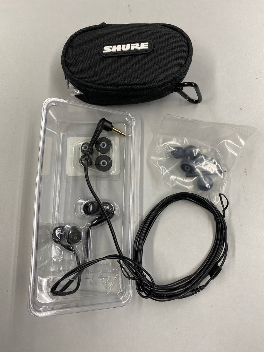 ジャンク SHURE イヤホン SE215 1円スタート！の画像1