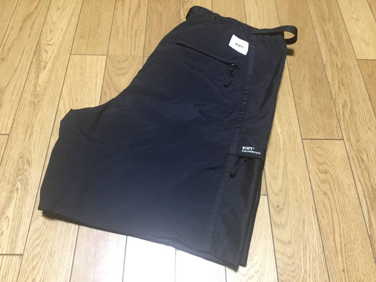 WTAPS 2021 SS UDT SHORTS BLACK サイズM TRACKS CARGO ショーパン ハーフパンツ ダブルタップス_画像4