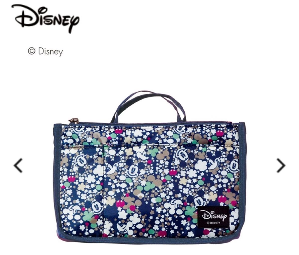 新品　未使用　未開封【Disney】バッグの中でも外でも大活躍！Bag in Bag バッグインバッグ　ポーチ　ミッキー