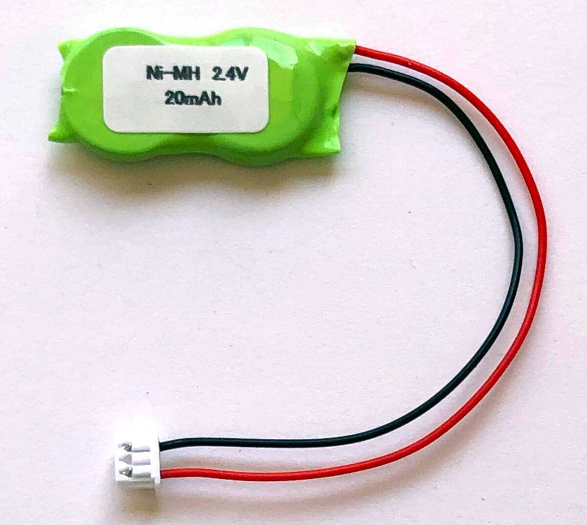 ■ 二次電池 2.4V 20mAh Ni-MH 3ピンタイプ (2/V15H 2.4V 15mAh NiMHの交換用) 送料63円～の画像1