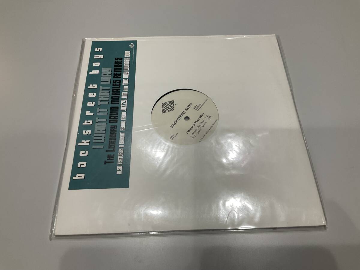 レコード LP Backstreet boys I Want It That Way 【F-2】_画像1