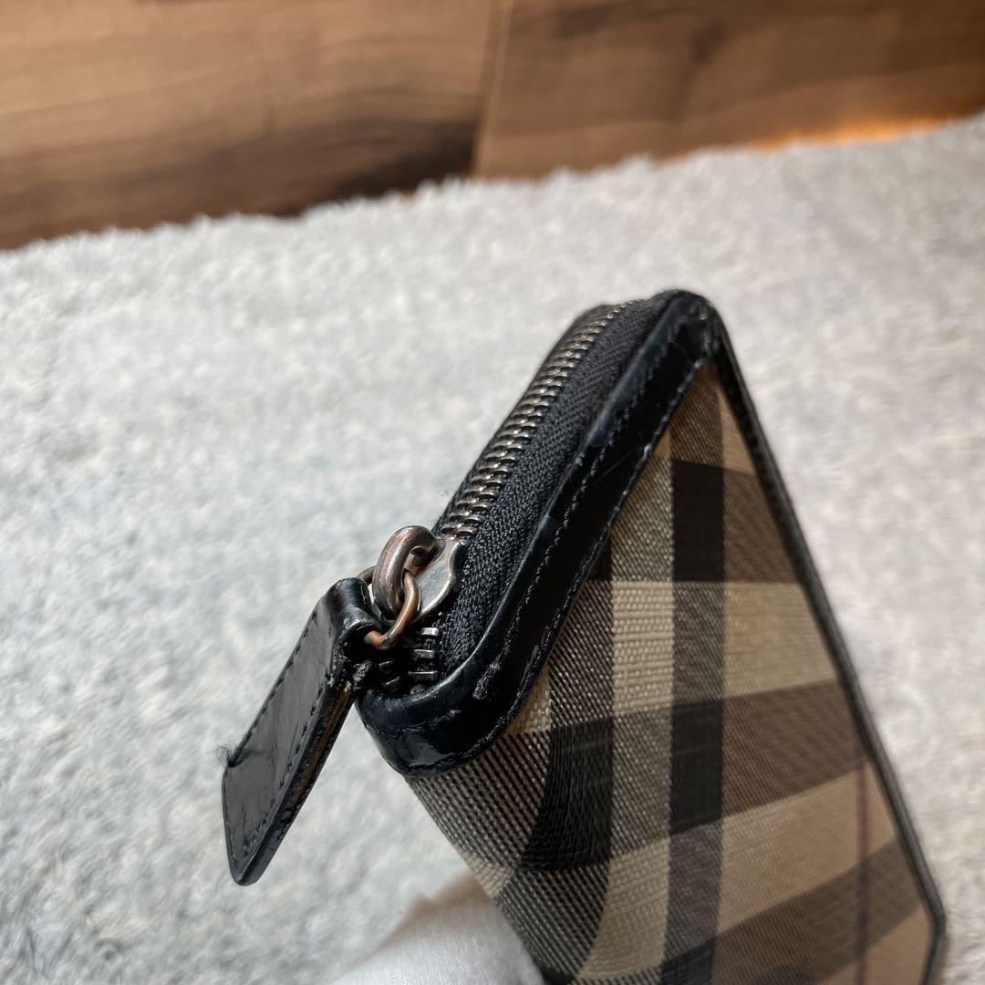 BURBERRY バーバリー 長財布 ラウンドファスナー ノバチェック｜Yahoo 