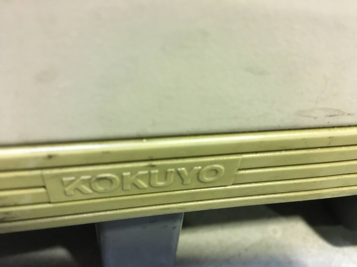 A1261　KOKUYO　コクヨ　キャビネット　3段　デスクワゴン　仕切り2枚付き　オフィス　事務用品　収納_画像7