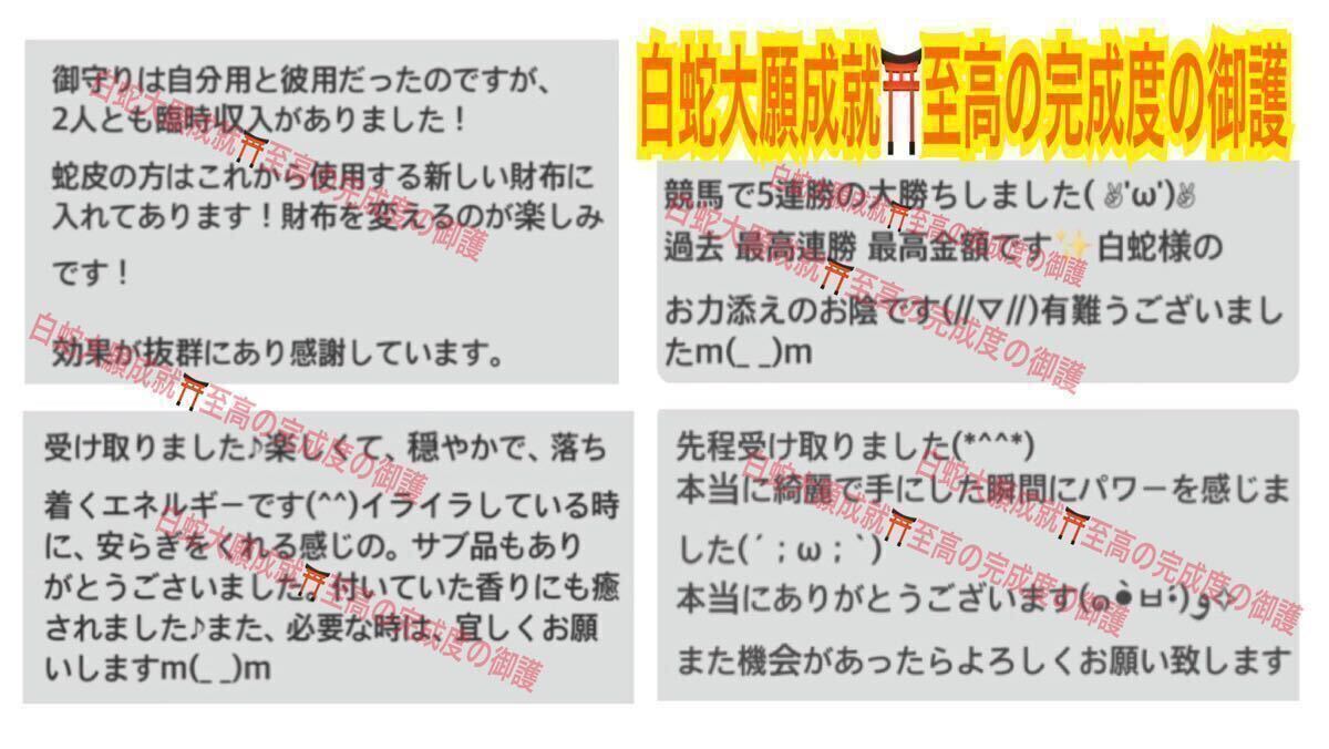 白蛇の抜け殻 龍神様 サムハラ フラワーオブライフ 神字 神代文字 カタカムナ メモリーオイル 越前和紙 白蛇のお守り【天赦日ご祈祷済】23_画像8