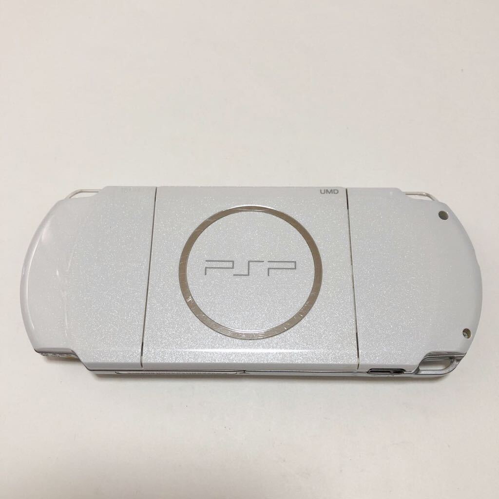 PSP 3000 本体 パールホワイト 動作品_画像5