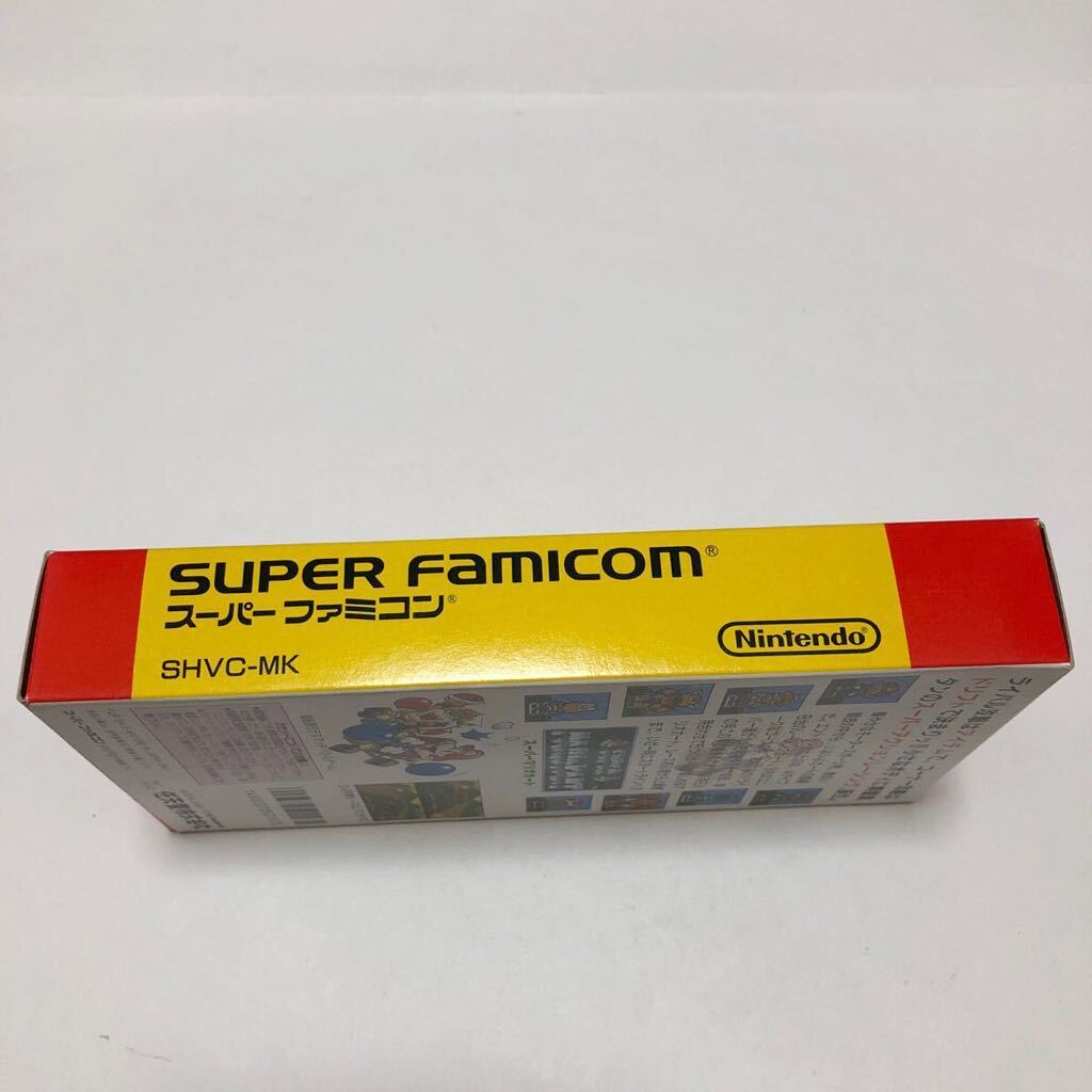 美品 SFC スーパーファミコン スーパーマリオカート Super Mario Kartの画像9