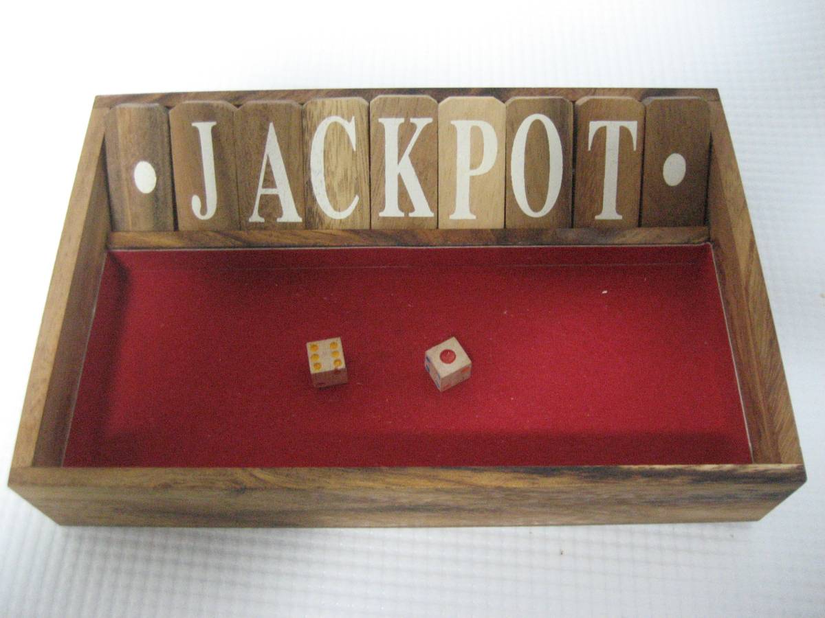 Jackpot・ジャックポット / Shut The Box (Smallサイズ)赤 ⑪の画像3
