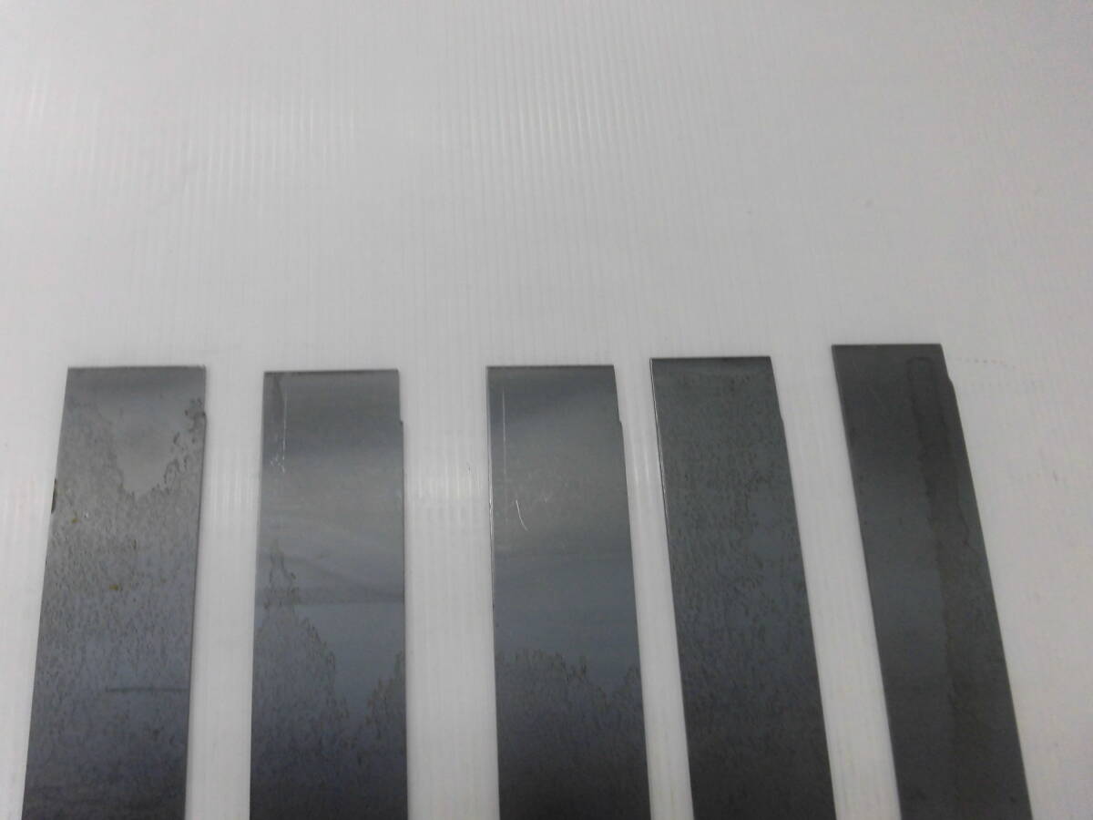 鉄板 　黒皮　スチール板　板厚2.3mm　59mm x 1097mm 5枚　切板　切材　溶接材 B_画像6