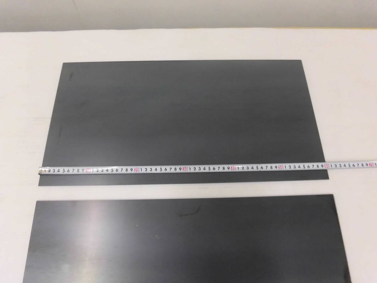 鉄板  黒皮 スチール板 板厚3.2mm 310mm x 600mm 2枚 切板 切材 溶接材 の画像2