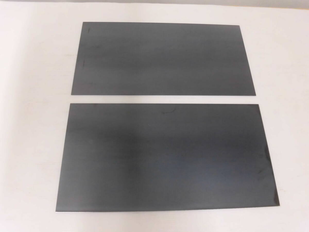 鉄板  黒皮 スチール板 板厚3.2mm 310mm x 600mm 2枚 切板 切材 溶接材 の画像1