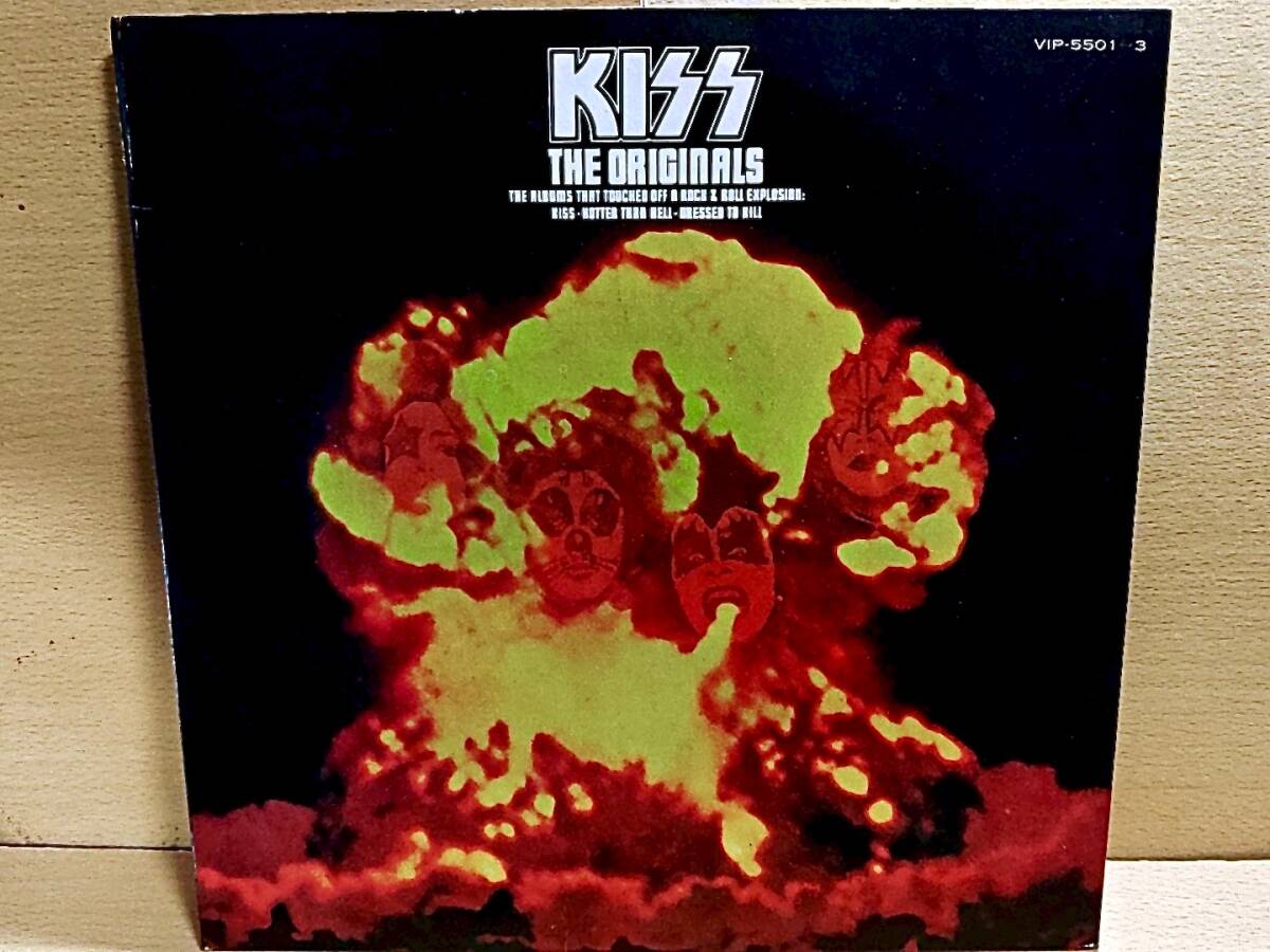 KISSキッス/The Originals (Kiss/Hotter Than Hell/Dressed To Kill)地獄の全貌/3LP_画像1