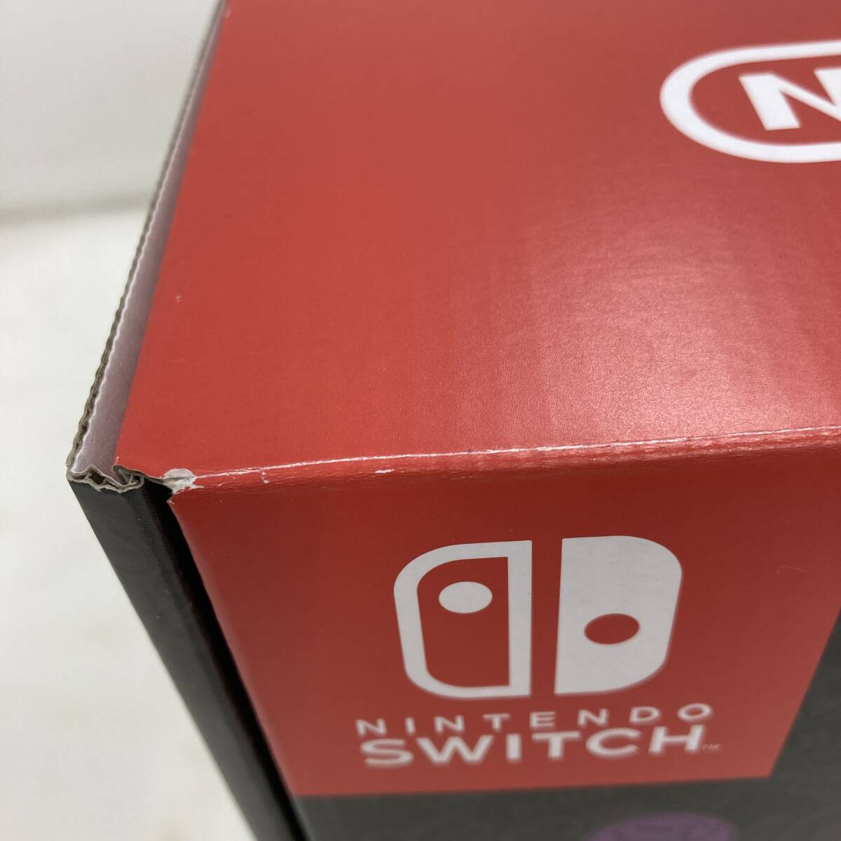 【1円～】Nintendo Switch ニンテンドースイッチ 本体 有機ELモデル スカーレット・バイオレットエディション ジョイコン色違い【中古品】_画像9
