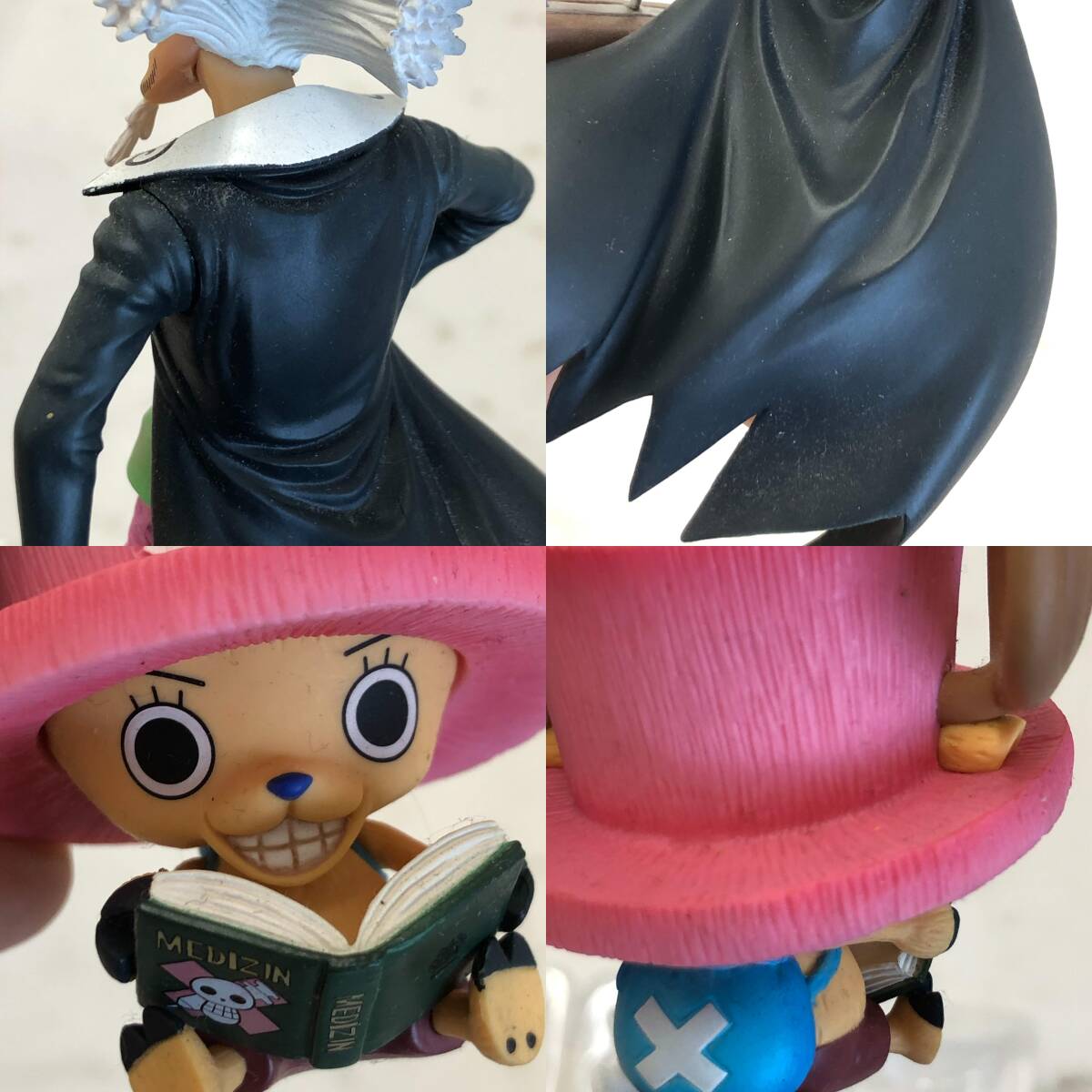 ONEPIECE ワンピース FiguartsZERO フィギュア 5点セット ブルック 青雉クザン ルフィ たしぎ チョッパー&ヒルルク ※開封済み【中古品】の画像7