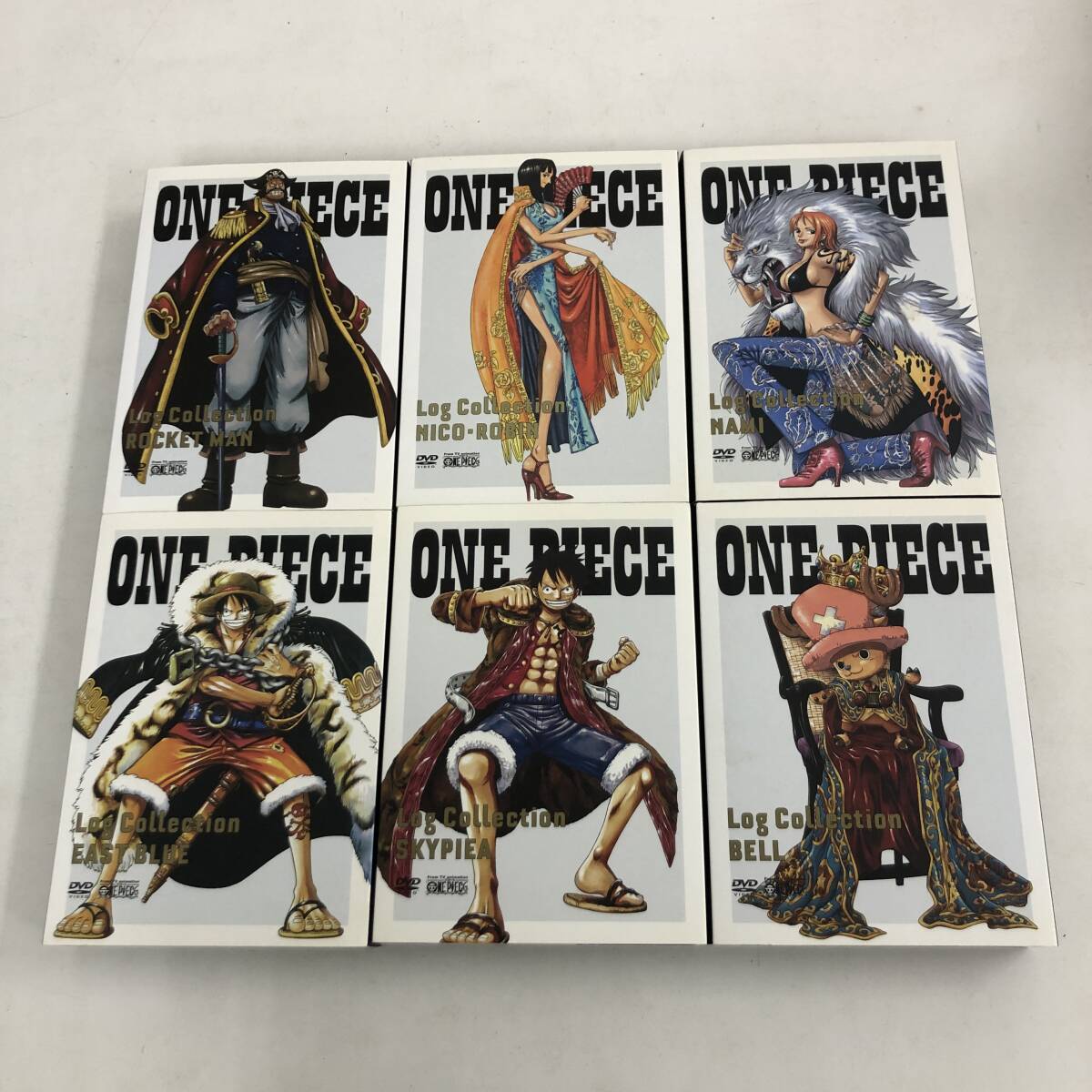 【1円～】ワンピース Log Collection DVD まとめ売り 20点セット EAST BLUE SANJI CHOPPER SKYPIEA VIVI NAMI BELL CP9 GOD 他【中古品】の画像4