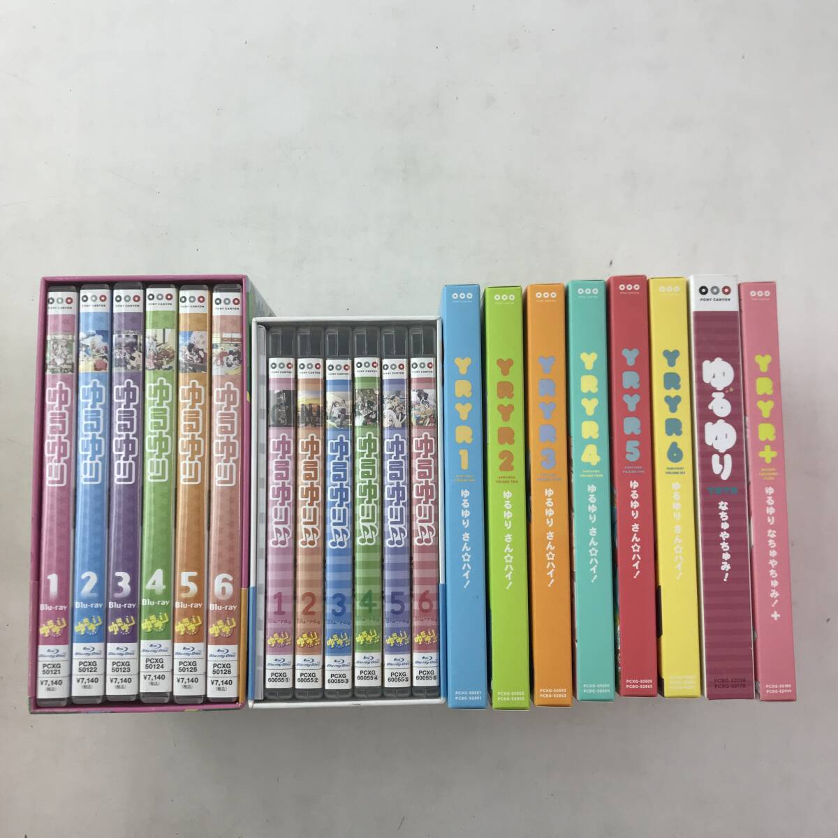 【アニメ】ゆるゆり Blu-ray セット売り ゆるゆり vol.5 [初回限定版]、ゆるゆり♪♪ Blu-ray BOX [完全生産限定]、etc.【中古品】の画像1