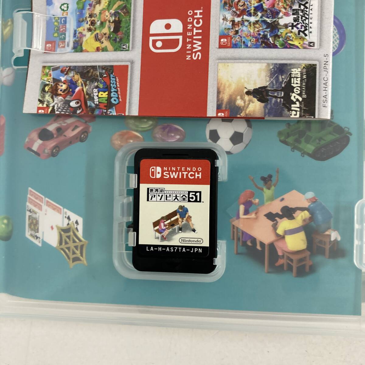 【1円～】Nintendo Switch ニンテンドースイッチ ゲームソフト スプラトゥーン3 世界のアソビ大全51 マリオVS.ドンキーコング 【中古品】の画像5