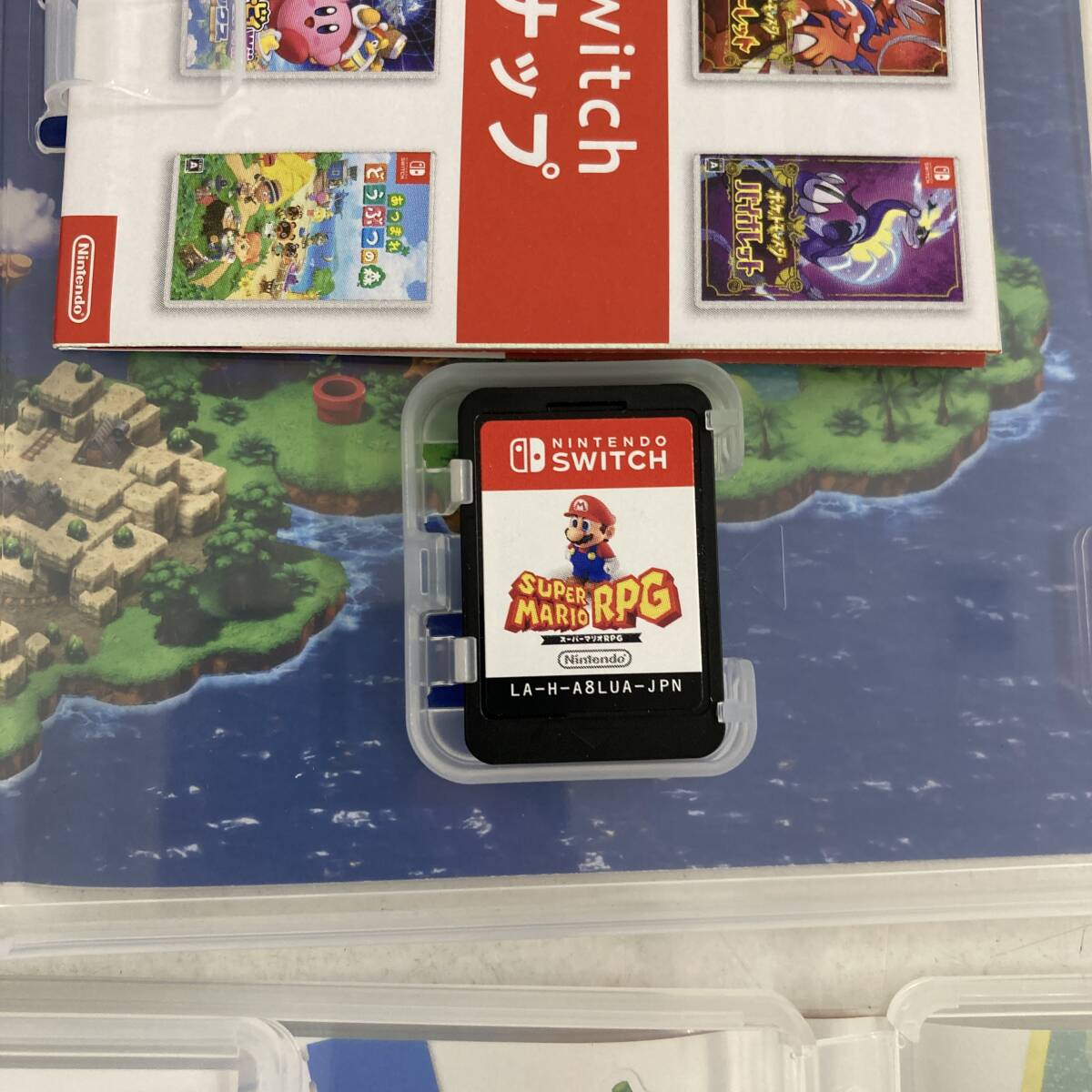 【1円～】Nintendo Switch ニンテンドースイッチ ゲームソフト 3本セット スーパーマリオRPG あつ森 マイクラ【中古品】の画像4