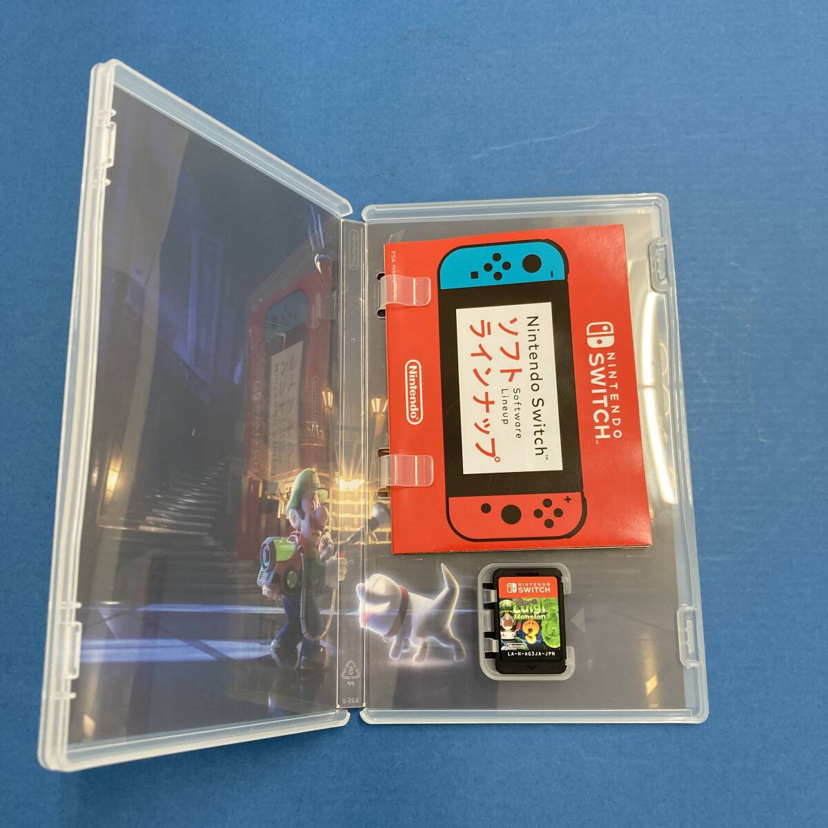 【1円～】Nintendo Switchソフト3本セット マリオVSドンキーコング ルイージマンション3 スーパーマリオ3Dコレクション 【中古品】の画像4