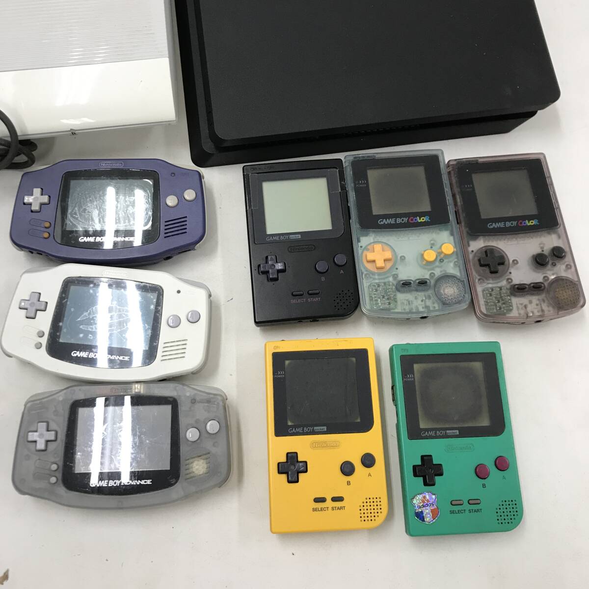 [1 jpy ~]PS PS3 PS4 Family computer WiiU Game Boy game machine body other set sale * operation not yet verification operation defect [ junk ]